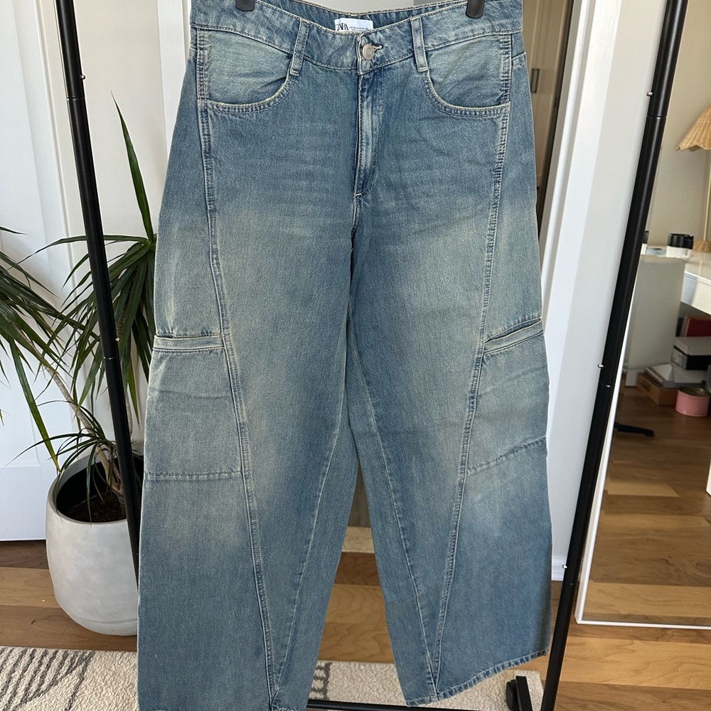 Zara oversized jeans